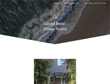 Tablet Screenshot of grandbendvilla.com